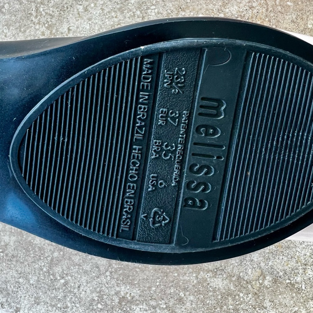 Melissa Authentic Bow Flats Size 6 US.  37 UK - Picture 3 of 6